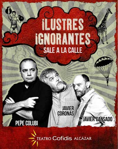 Cartel del espectáculo Ilustres Ignorantes 11ª Temporada