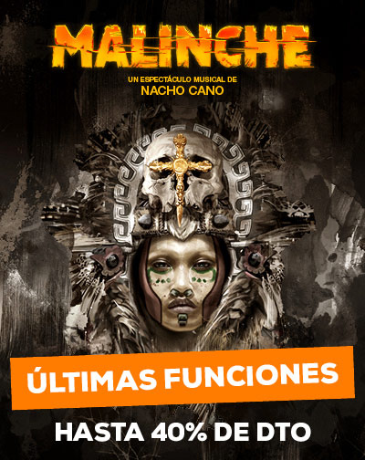 Cartel del espectáculo Malinche, El Musical