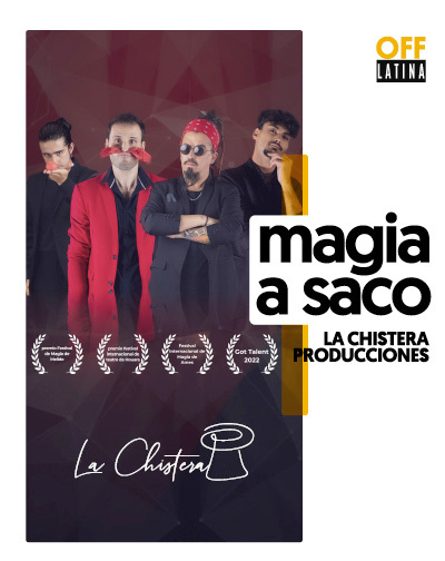 Cartel del espectáculo Magia a Saco - Marco el Alusionista