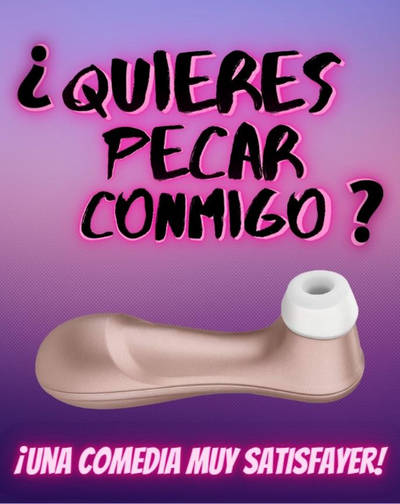 Cartel del espectáculo ¿Quieres Pecar Conmigo?