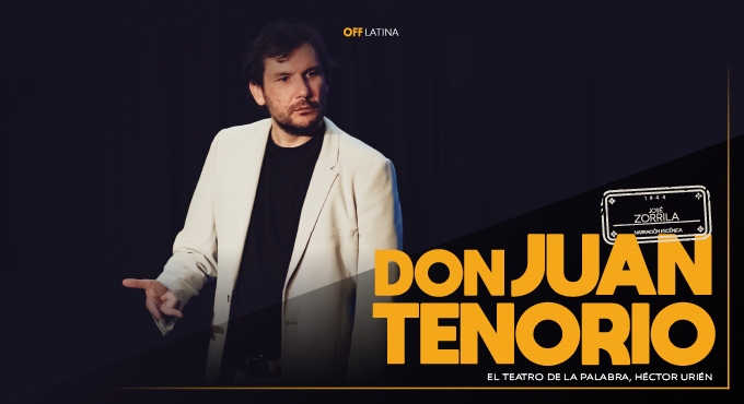Cartel del espectáculo Don Juan Tenorio de Héctor Urién