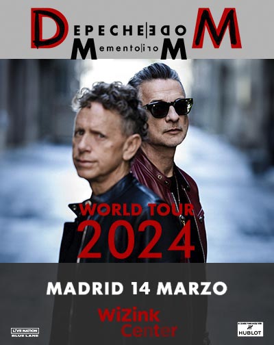 Cartel del espectáculo Depeche Mode - Memento Mori Tour