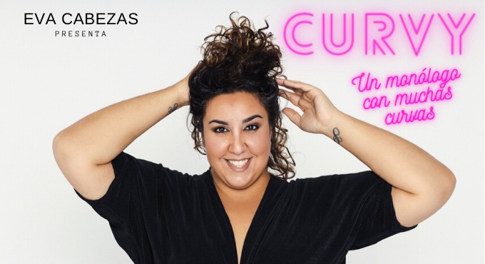 Cartel del espectáculo Eva Cabezas Presenta: Curvy