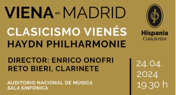 Cartel del espectáculo Clasicismo Vienés. Haydn Philharmonie