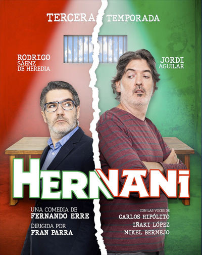 Cartel del espectáculo Hernani