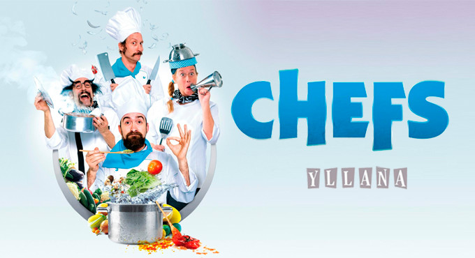 Cartel del espectáculo Chefs - Yllana