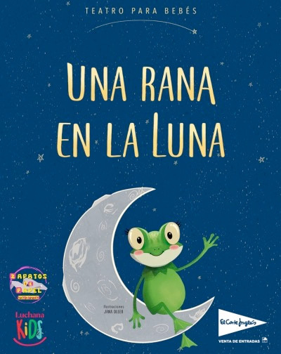 Cartel del espectáculo Una Rana en la Luna