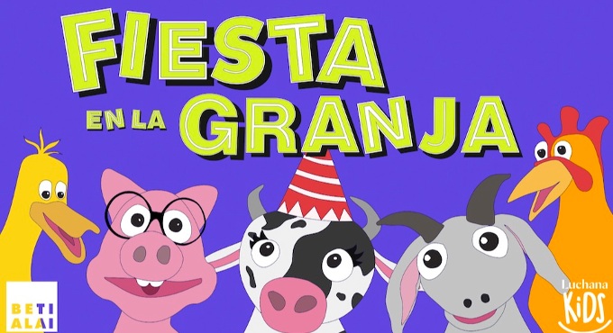 Cartel del espectáculo Fiesta en la Granja