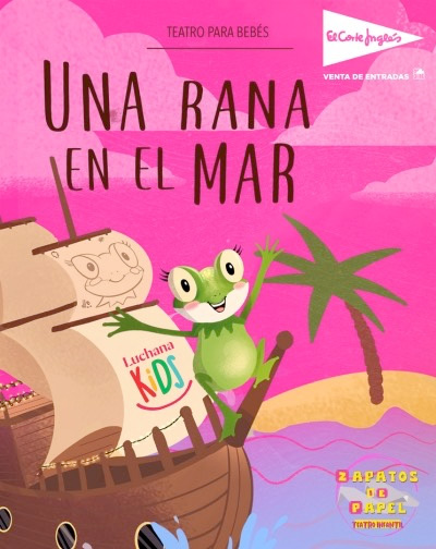 Cartel del espectáculo Una rana en el Mar