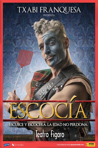 Cartel del espectáculo Escocía: escuece y escocerá. La edad no perdona