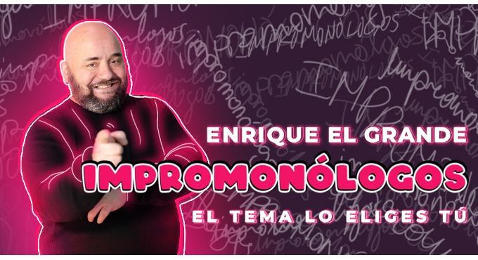 Cartel del espectáculo Impro-Monólogos