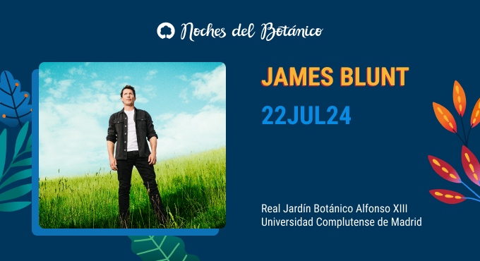 Cartel del espectáculo JAMES BLUNT