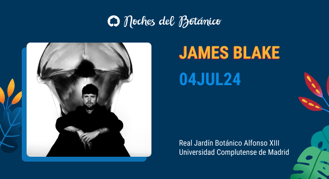 Cartel del espectáculo JAMES BLAKE