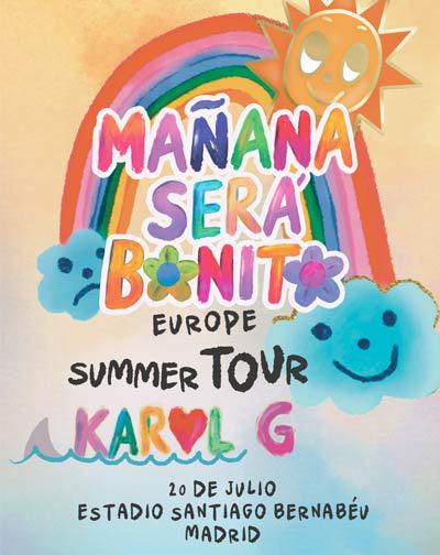 Cartel del espectáculo Karol G - Mañana Será Bonito Tour