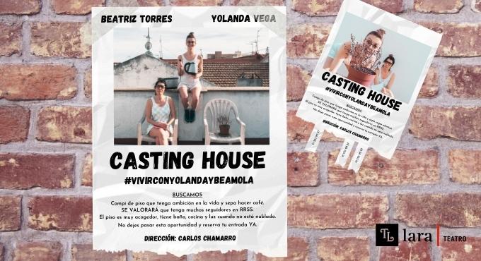 Cartel del espectáculo Casting House