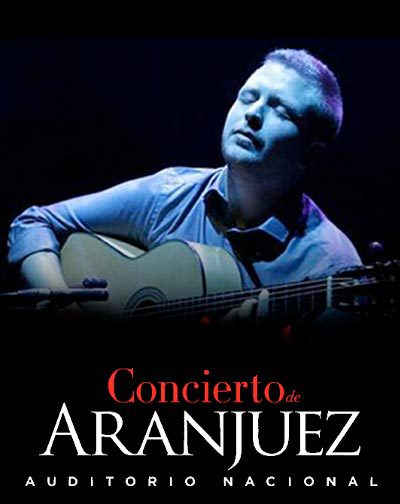 Cartel del espectáculo Concierto de Aranjuez y Noches en los Jardines de España