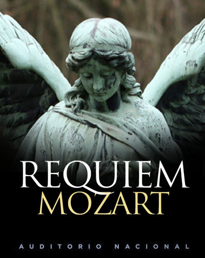 Cartel del espectáculo Requiem de Mozart