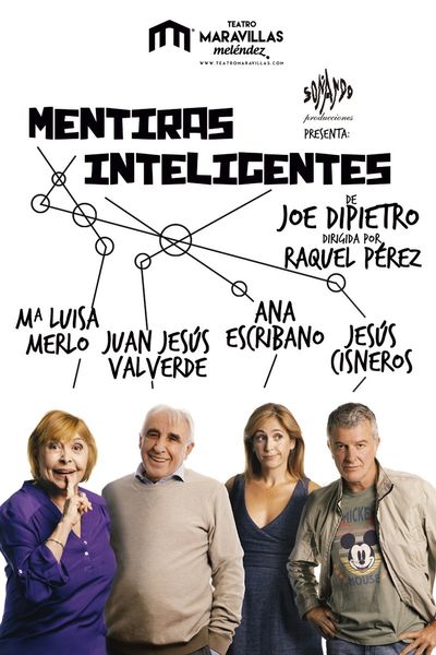 Cartel del espectáculo Mentiras inteligentes