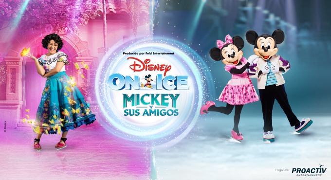 Cartel del espectáculo Disney On Ice, Mickey y sus amigos