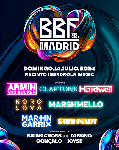 Cartel del espectáculo BBF Madrid 2024