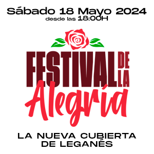 Cartel del espectáculo FESTIVAL DE LA ALEGRÍA