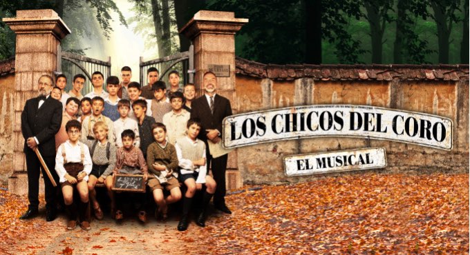 Cartel del espectáculo Los Chicos del Coro, El Musical