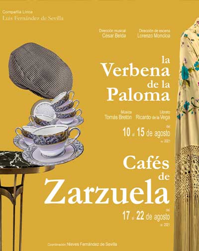 Cartel del espectáculo Zarzuela - La Verbena de la Paloma