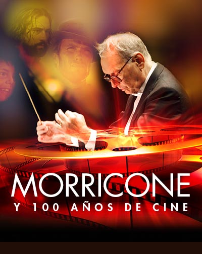 Cartel del espectáculo Morricone y 100 Años de Cine