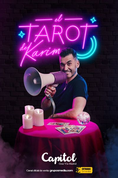 Cartel del espectáculo El Tarot de Karim