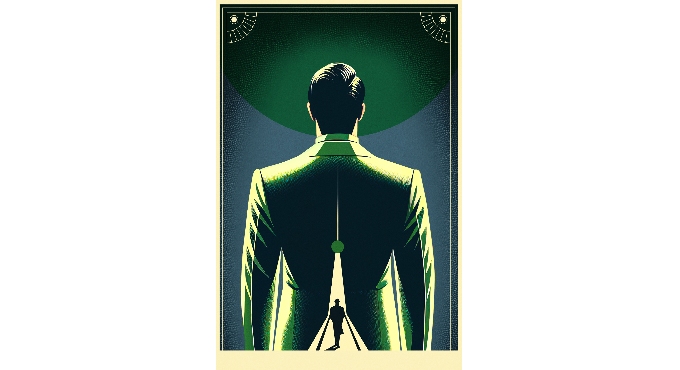 Cartel del espectáculo Desmontando a Gatsby