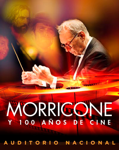 Cartel del espectáculo Morricone 100 años De Cine