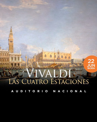 Cartel del espectáculo Las Cuatro Estaciones de Vivaldi