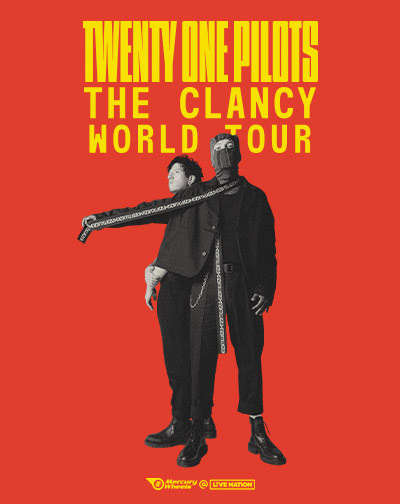 Cartel del espectáculo Twenty One Pilots - The Clancy World Tour