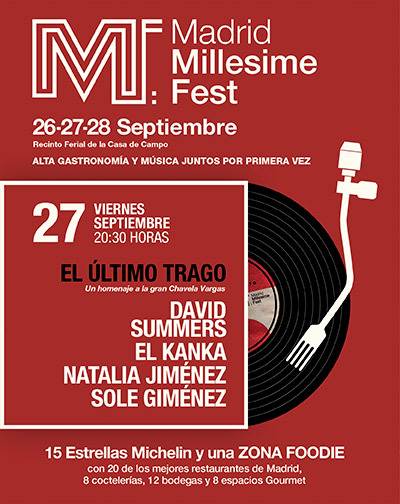 Cartel del espectáculo Millesime Fest - 27-09-2024