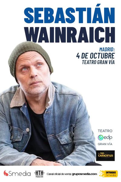 Cartel del espectáculo Sebastián Wainraich