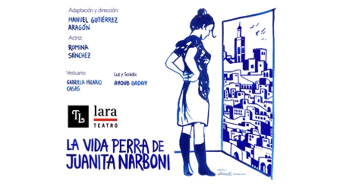 Cartel del espectáculo La Vida Perra de Juanita Narboni