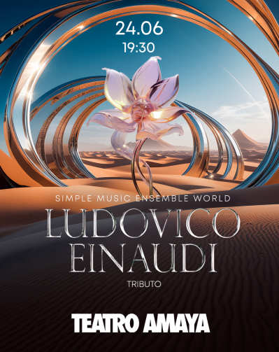 Cartel del espectáculo LUDOVICO EINAUDI Tributo - Simple Music Ensemble World