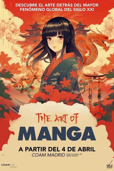 Cartel del espectáculo The Art of Manga