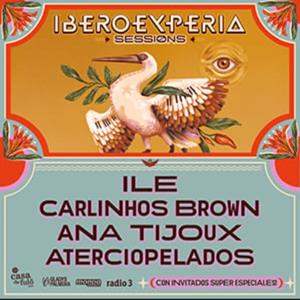 Cartel del espectáculo IBEROEXPERIA presenta a Carlinhos Brown / Madrid