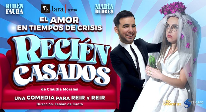 Cartel del espectáculo Recién casados