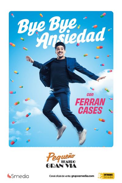 Cartel del espectáculo Bye Bye Ansiedad