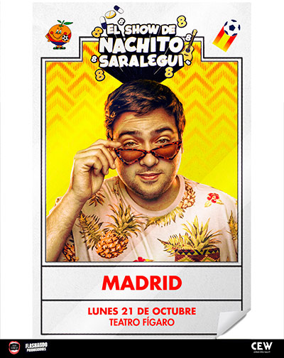 Cartel del espectáculo El show de Nachito Saralegui