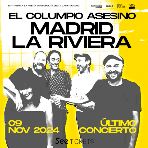 Cartel del espectáculo El Columpio Asesino - Madrid - 2024