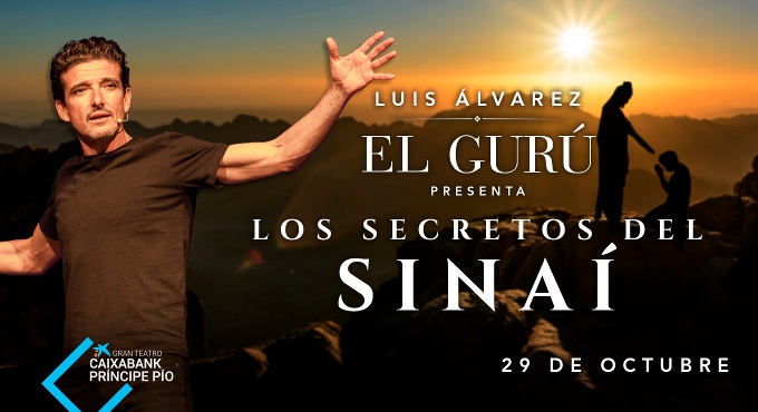 Cartel del espectáculo Luis Álvarez - Los Secretos del Sinaí