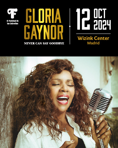 Cartel del espectáculo Gloria Gaynor - Never Can Say Goodbye