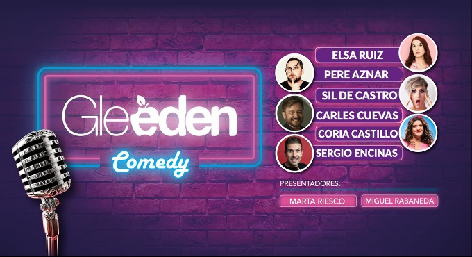 Cartel del espectáculo Gleeden Talent Show