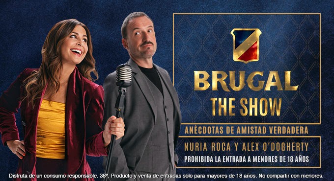 Cartel del espectáculo Brugal The Show