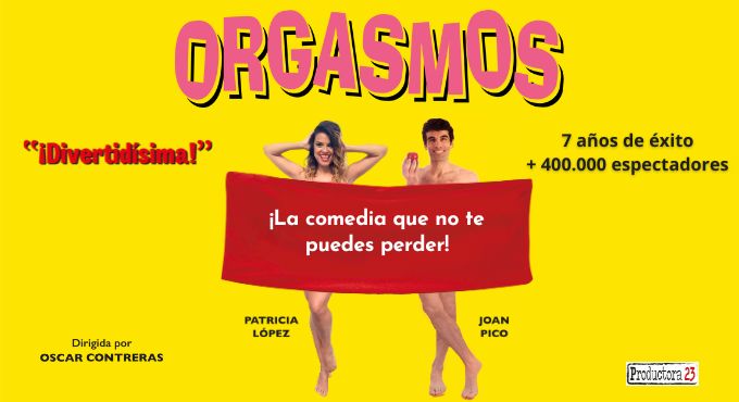 Cartel del espectáculo Orgasmos