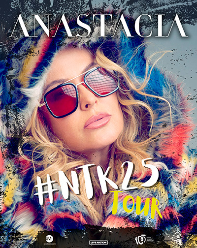 Cartel del espectáculo Anastacia - #NTK25 Tour