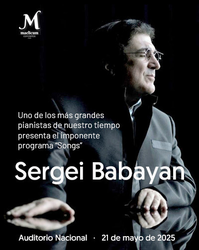 Cartel del espectáculo Sergei Babayan - Recital de Piano